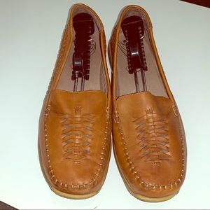 Umberto Raffini leather slip-on loafers W size 10